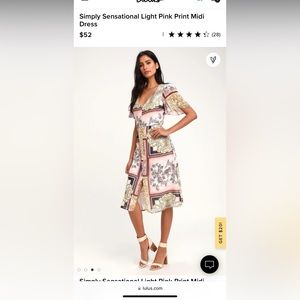 Lulus Dress size small